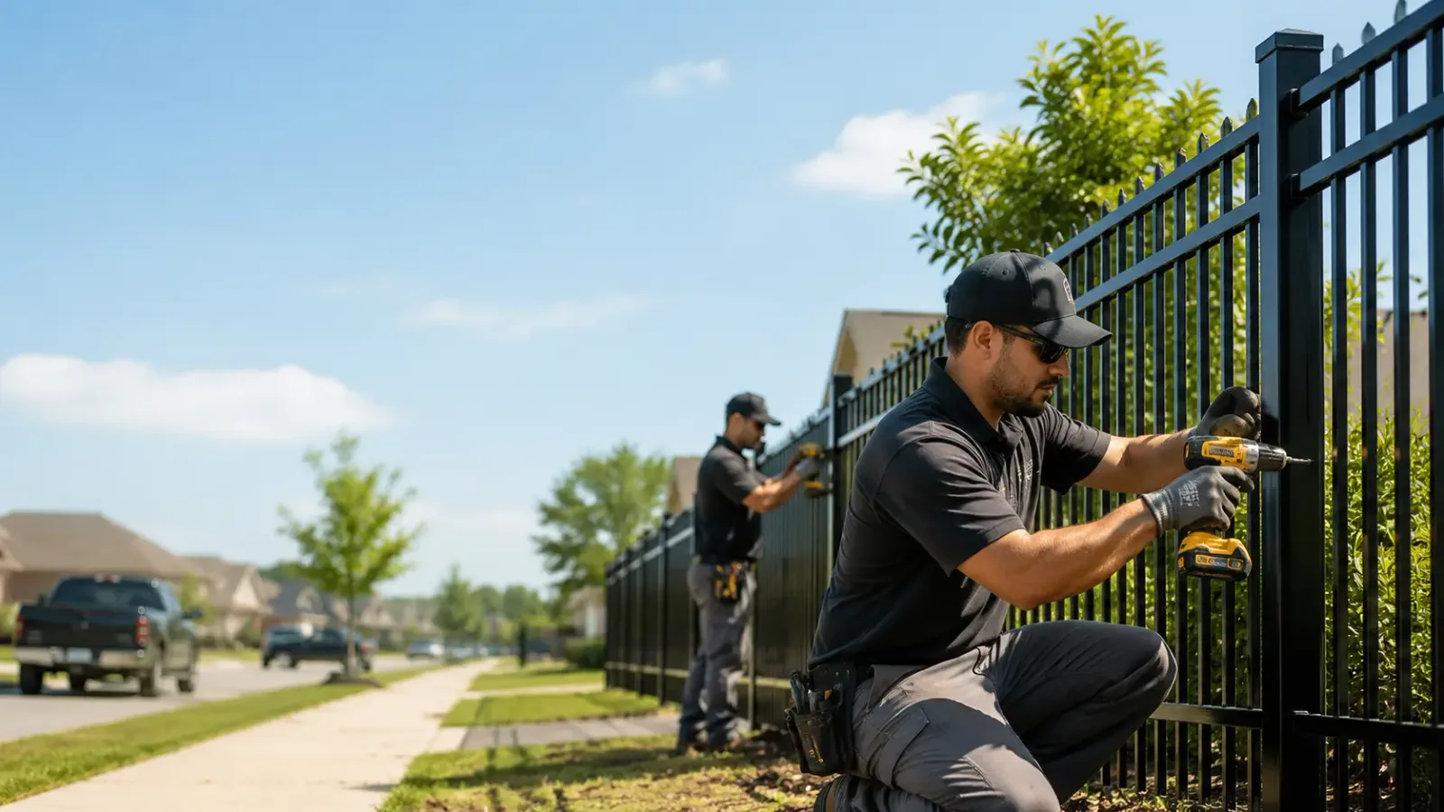 Metal Fence Installation in Marble, MN